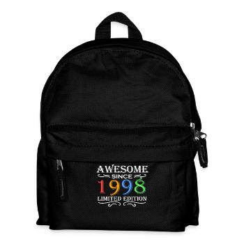 1998 - Jahrgang 1998 - Fantastisch seit 1998 - Kinder Rucksack - Schwarz - Vorne