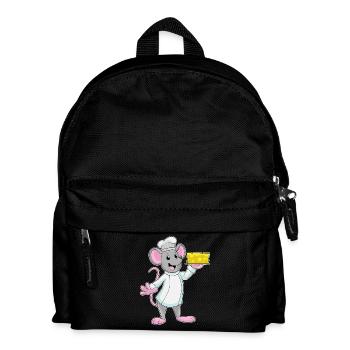Mouse Cook Cheese Cooking - Sac à dos Enfant - noir - Devant