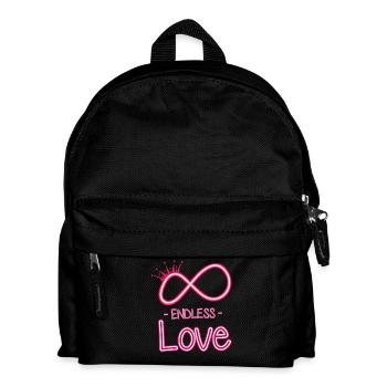 eternal love symbol - Kids' Backpack - black - Front
