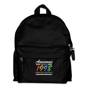 1998 - Jahrgang 1998 - Fantastisch seit 1998 - Kinder Rucksack - Schwarz - Vorne