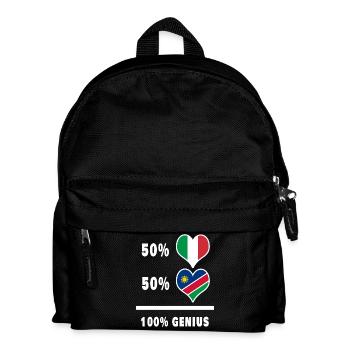 Brillante Italie et Namibie / Cadeau - Sac à dos Enfant - noir - Devant