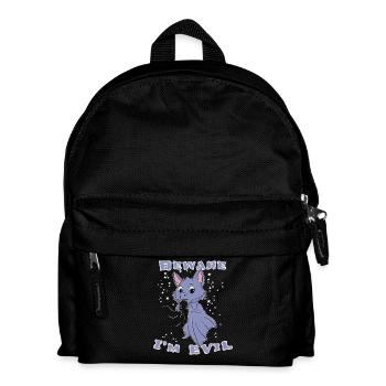 Chauve-souris mignonne Halloween - Sac à dos Enfant - noir - Devant