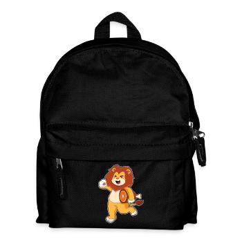 Viande de lion - Sac à dos Enfant - noir - Devant