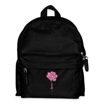 Lotus Flower Plant Flower Lotus Flower Garden - Kids' Backpack - black - Front