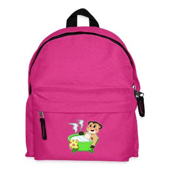 Baignoire de bain pour suricates - Sac à dos Enfant - fuchsia - Devant