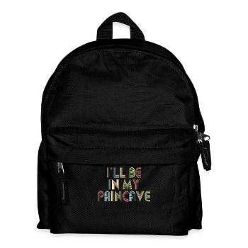 I'll Be In My Paincave Triathlon - Kids' Backpack - black - Front