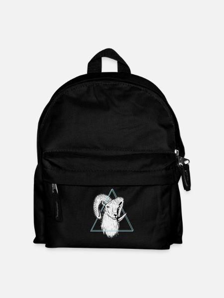Widder - Kinder Rucksack - Schwarz