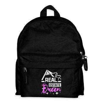 Immobilier Queen - Sac à dos Enfant - noir - Devant