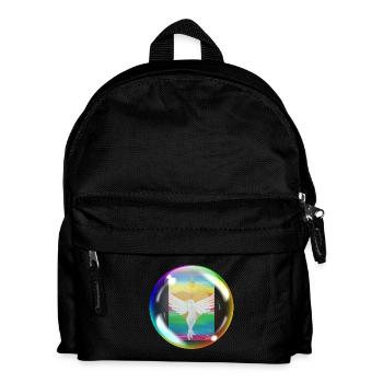 Regenbogen-Engel der Liebe Sonja Ariel von Staden - Kinder Rucksack - Schwarz - Vorne