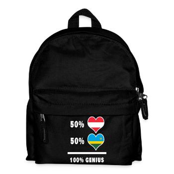 L’Autriche et le Rwanda brillants / Cadeau - Sac à dos Enfant - noir - Devant