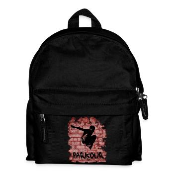 Parkour - Kids' Backpack - black - Front