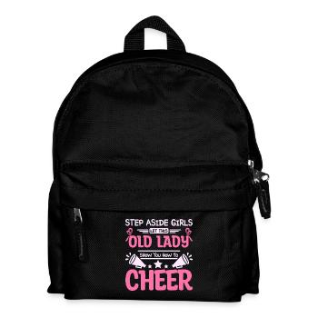 Vieille dame vous montrer comment applaudir - Sac à dos Enfant - noir - Devant