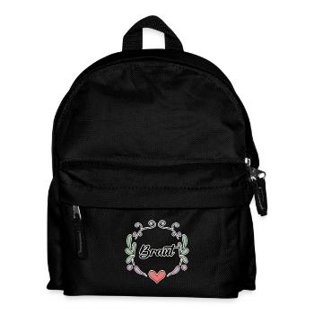 Braut Junggesellinnenabschied - Kinder Rucksack - Schwarz - Vorne