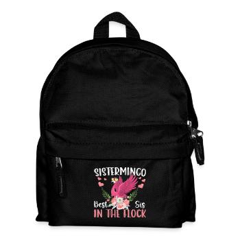 Best Sis In The Flock Sistermingo - Kinder Rucksack - Schwarz - Vorne