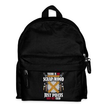 Drôle d’artisan charpentier - Sac à dos Enfant - noir - Devant