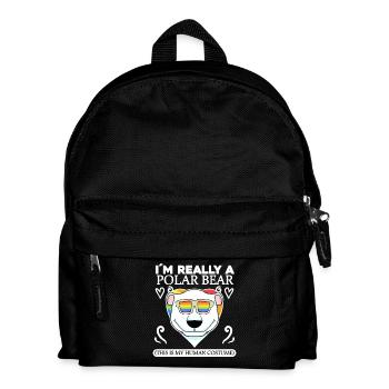 Ours polaire Ours polaire Dictons - Sac à dos Enfant - noir - Devant