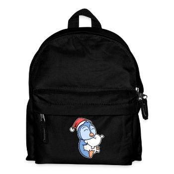Pingouin Noël Sommeil Sommeil Sommeil - Sac à dos Enfant - noir - Devant