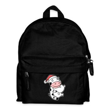 Vache Noël Sommeil Sommeil Sommeil Sommeil - Sac à dos Enfant - noir - Devant
