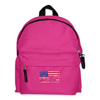 4 juillet Navire de croisière Pavillon américain États-Unis - Sac à dos Enfant - fuchsia - Devant