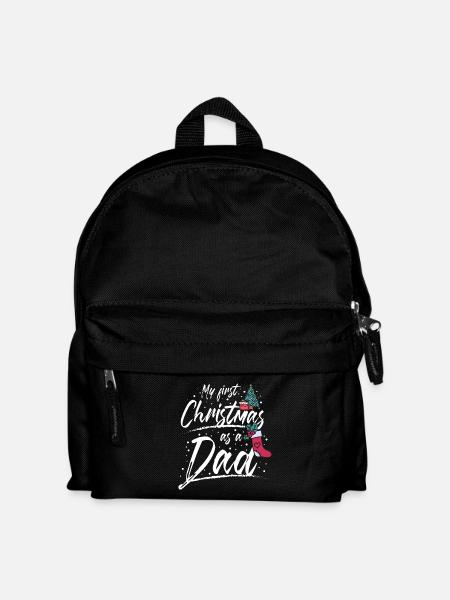 Premier Noël en tant que papa - Sac à dos Enfant - noir