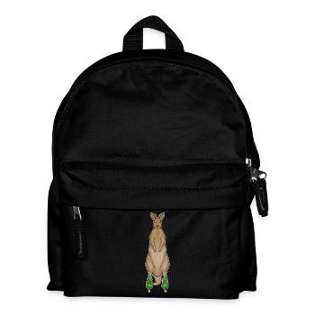 Kangaroo Inline skating Inline skates - Kids' Backpack - black - Front