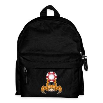 Jetons de poker Crab Poker - Sac à dos Enfant - noir - Devant