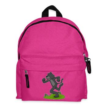Jogging Panther Noir Sport de jogging - Sac à dos Enfant - fuchsia - Devant