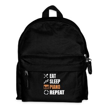 Routine de pianiste - Sac à dos Enfant - noir - Devant