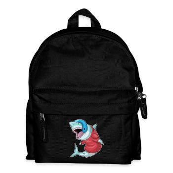 Hai American Football Sports - Kids' Backpack - black - Front