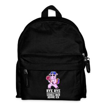 Einschulung Erste Klasse Mädchen - Kinder Rucksack - Schwarz - Vorne