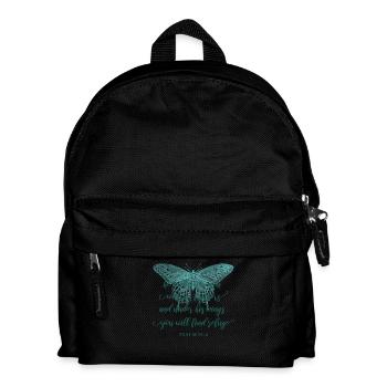 Bible verse Christian Religious - Kids' Backpack - black - Front