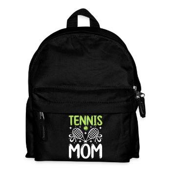 Mothers Day Mommy Tennis Mom - Kinder Rucksack - Schwarz - Vorne
