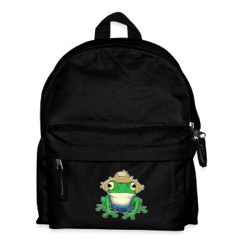 Frog Farmer Farm - Kids' Backpack - black - Front