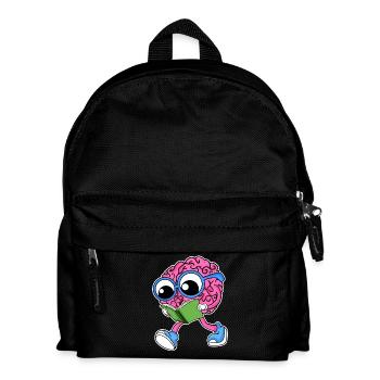 Lecture du cerveau - Sac à dos Enfant - noir - Devant