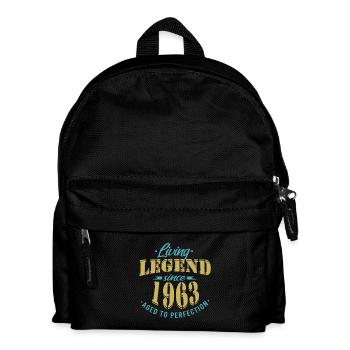 Légende vivante depuis 1963 Dictons - Sac à dos Enfant - noir - Devant