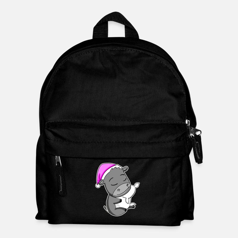 Esel - Kinder Rucksack - Schwarz