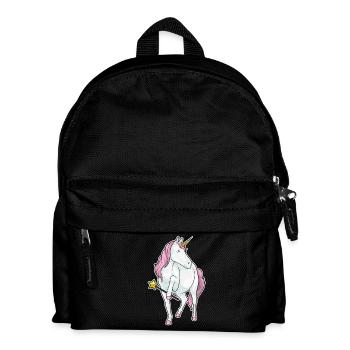 Baguette magique licorne - Sac à dos Enfant - noir - Devant