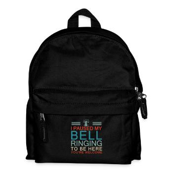 C’est drôle que j’ai interrompu ma cloche pour être ici pour un - Sac à dos Enfant - noir - Devant