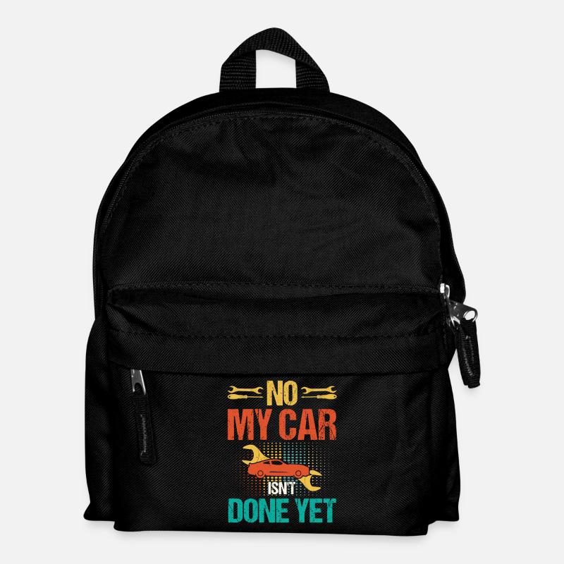 Limited car no wagon - Kids' Backpack - black