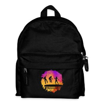 Trampoline - Sac à dos Enfant - noir - Devant