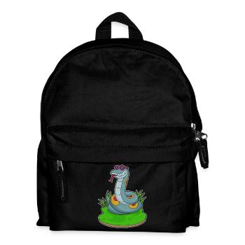 Schlange Sonnenbrille - Kinder Rucksack - Schwarz - Vorne