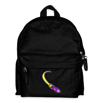 Rocket Purple - Kids' Backpack - black - Front