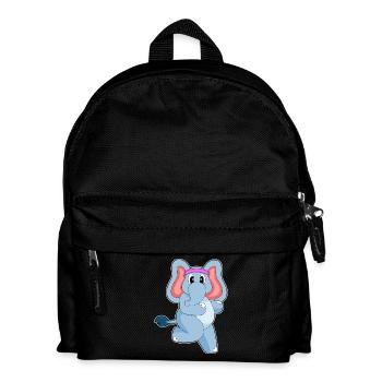 Elephant Jogger Jogging Sport - Kids' Backpack - black - Front