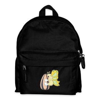 Schmetterling Samen - Kinder Rucksack - Schwarz - Vorne