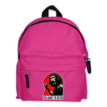 Homo erectus - Wut gegen die Routine - Kinder Rucksack - Fuchsia - Vorne