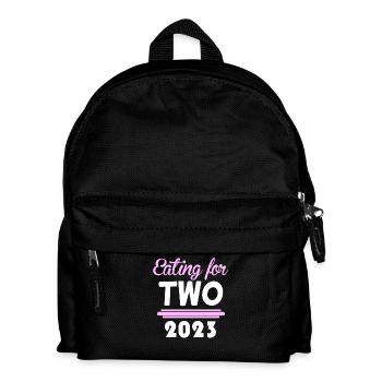 Grossesse Gémeaux 2023 - Sac à dos Enfant - noir - Devant