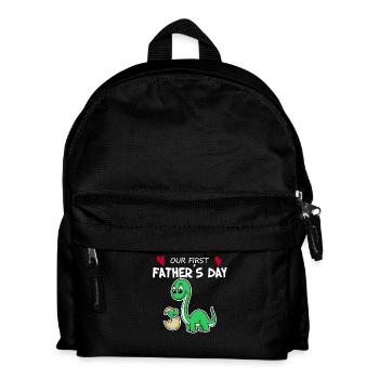 Father's Day - First Father's Day Gift - Kids' Backpack - black - Front