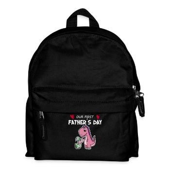 Father's Day - First Father's Day Gift - Kids' Backpack - black - Front