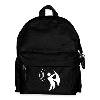 Sauna Infusion Male Pictogram - Kids' Backpack - black - Front