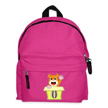 Boîte à hamsters - Sac à dos Enfant - fuchsia - Devant